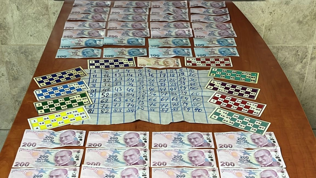 Tombala oynarken yakalandılar: Yüz binlerce TL ceza