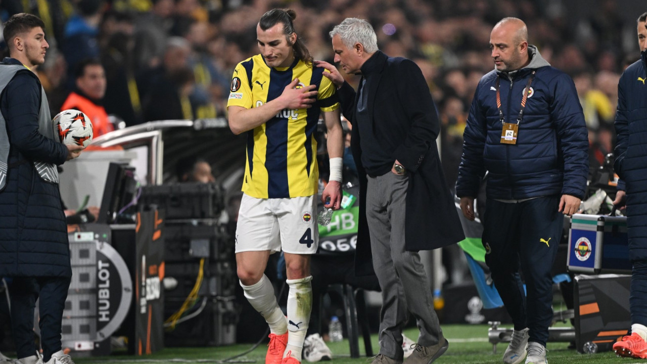 Çağlar Söyüncü'de ödem ve kanama