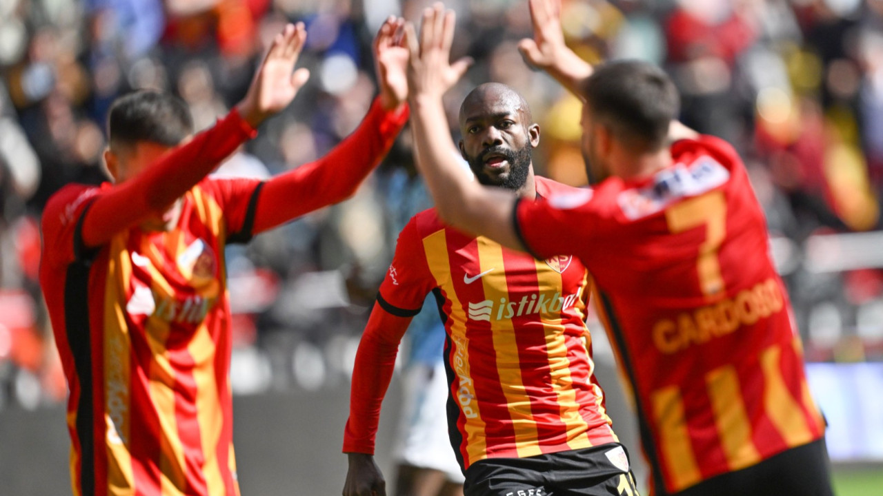 Kayseri 3 puana 3 golle uzandı