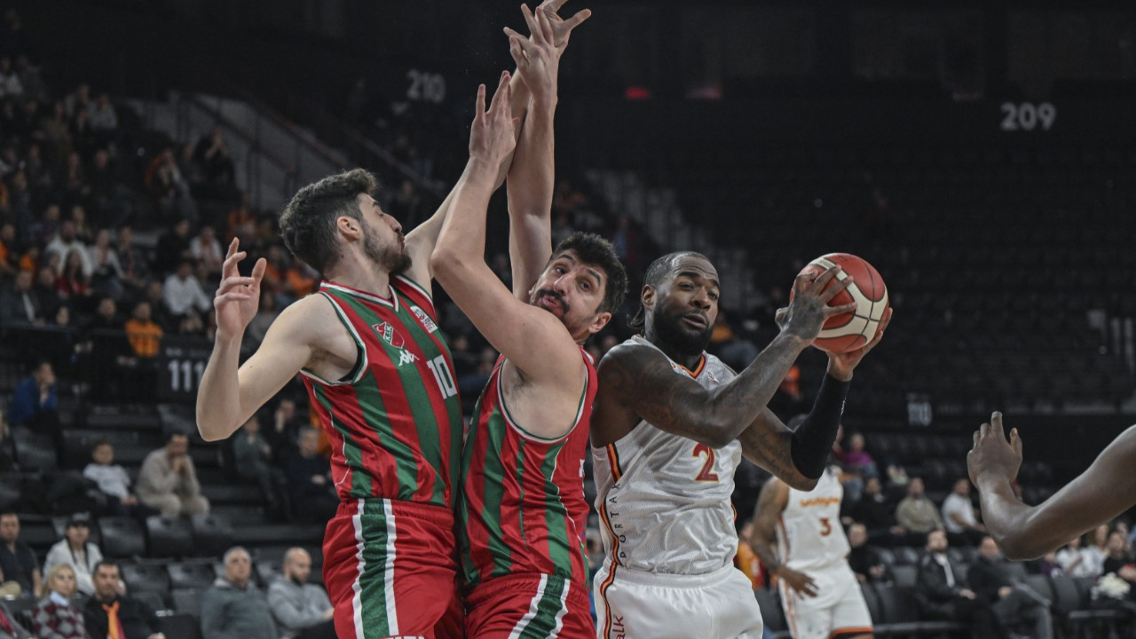 Galatasaray'dan Karşıyaka'ya 21 sayı fark!