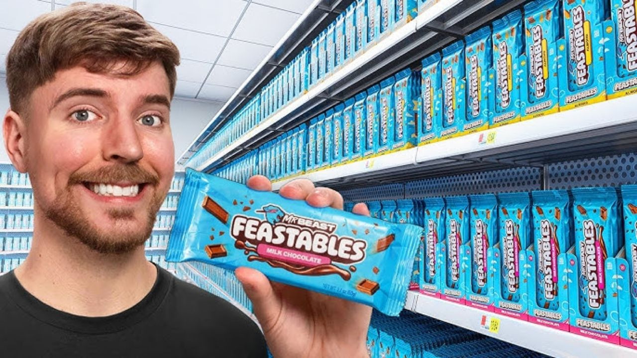 YouTube'un en büyük yıldızı MrBeast, çikolata satışından daha çok kazanıyor