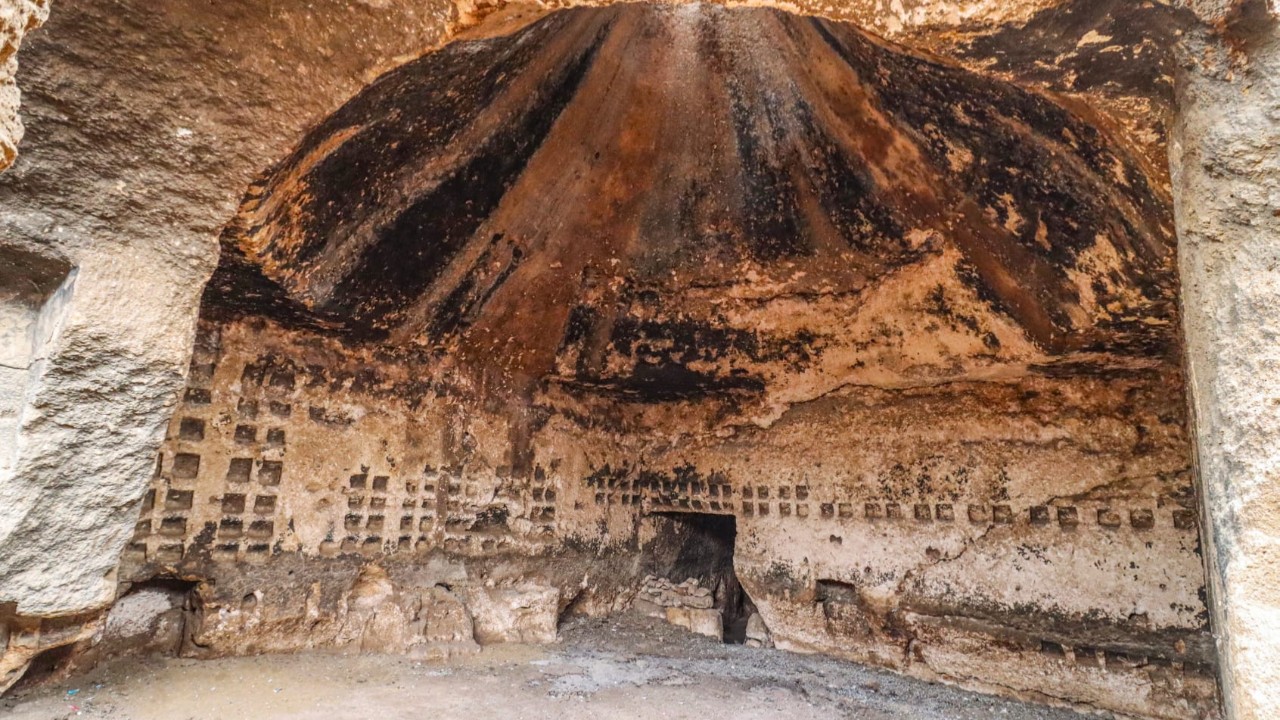 Şanlıurfa'da bulunan Roma dönemine ait columbariumlar kayıt altına alınıyor