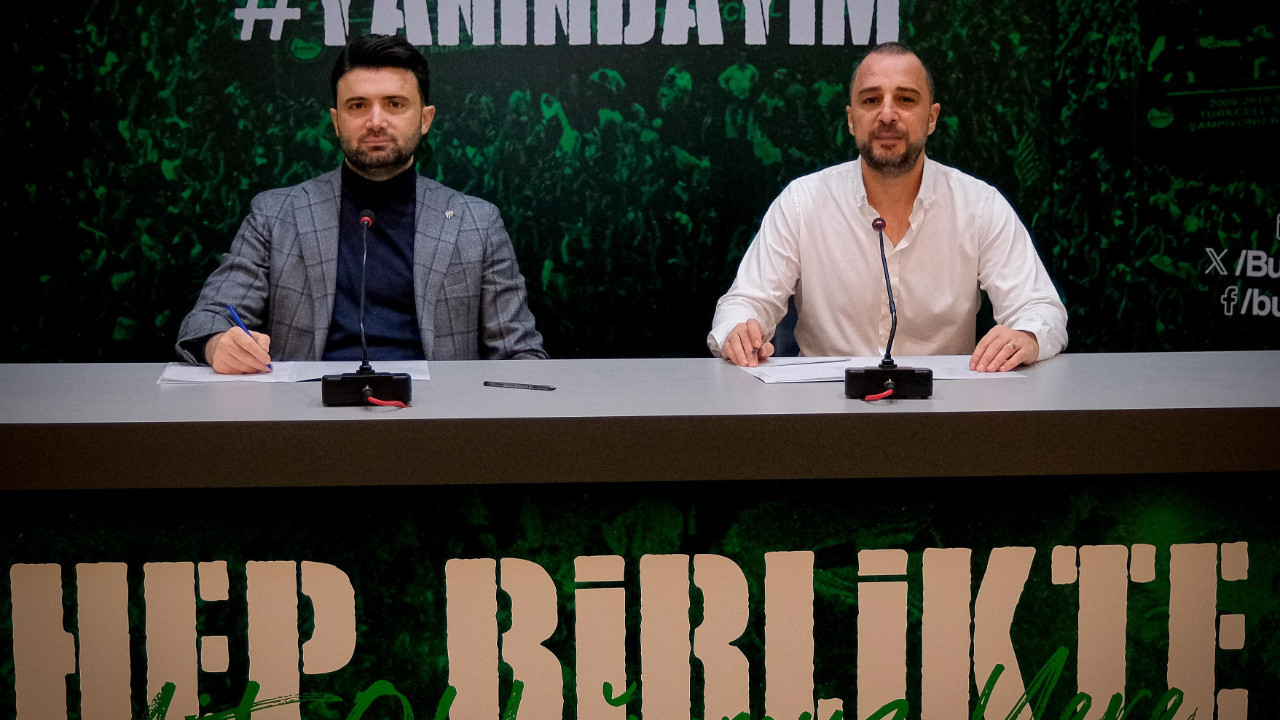 Bursaspor'un yeni teknik direktörü belli oldu