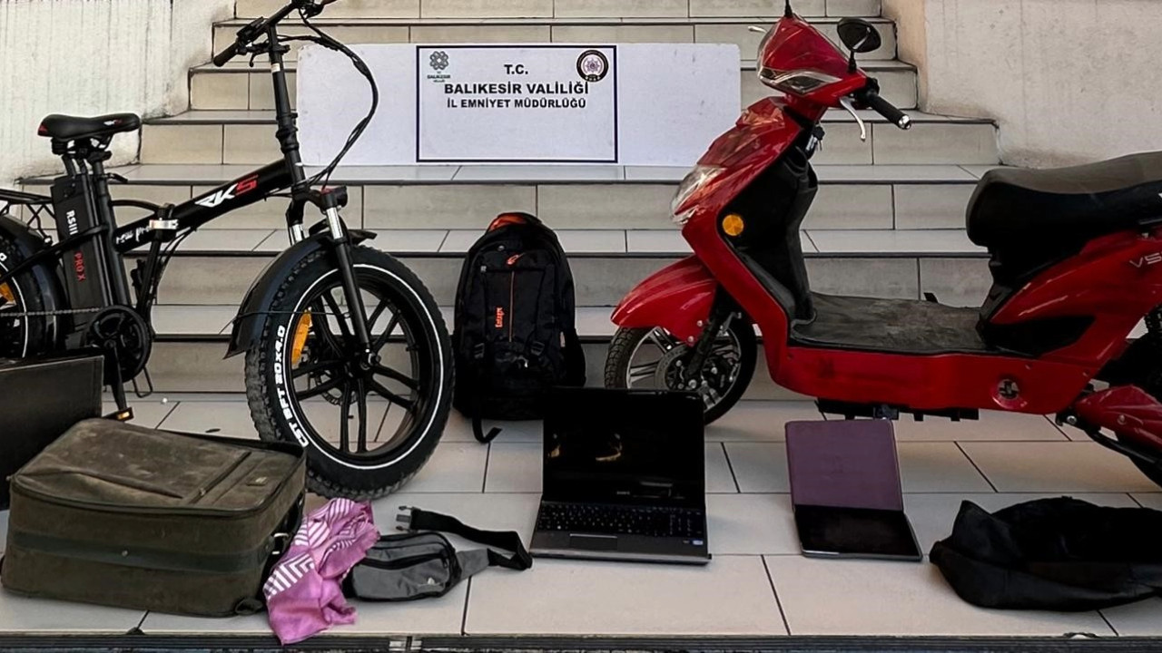 Hızını alamayan hırsız vergi dairesinde yakalandı