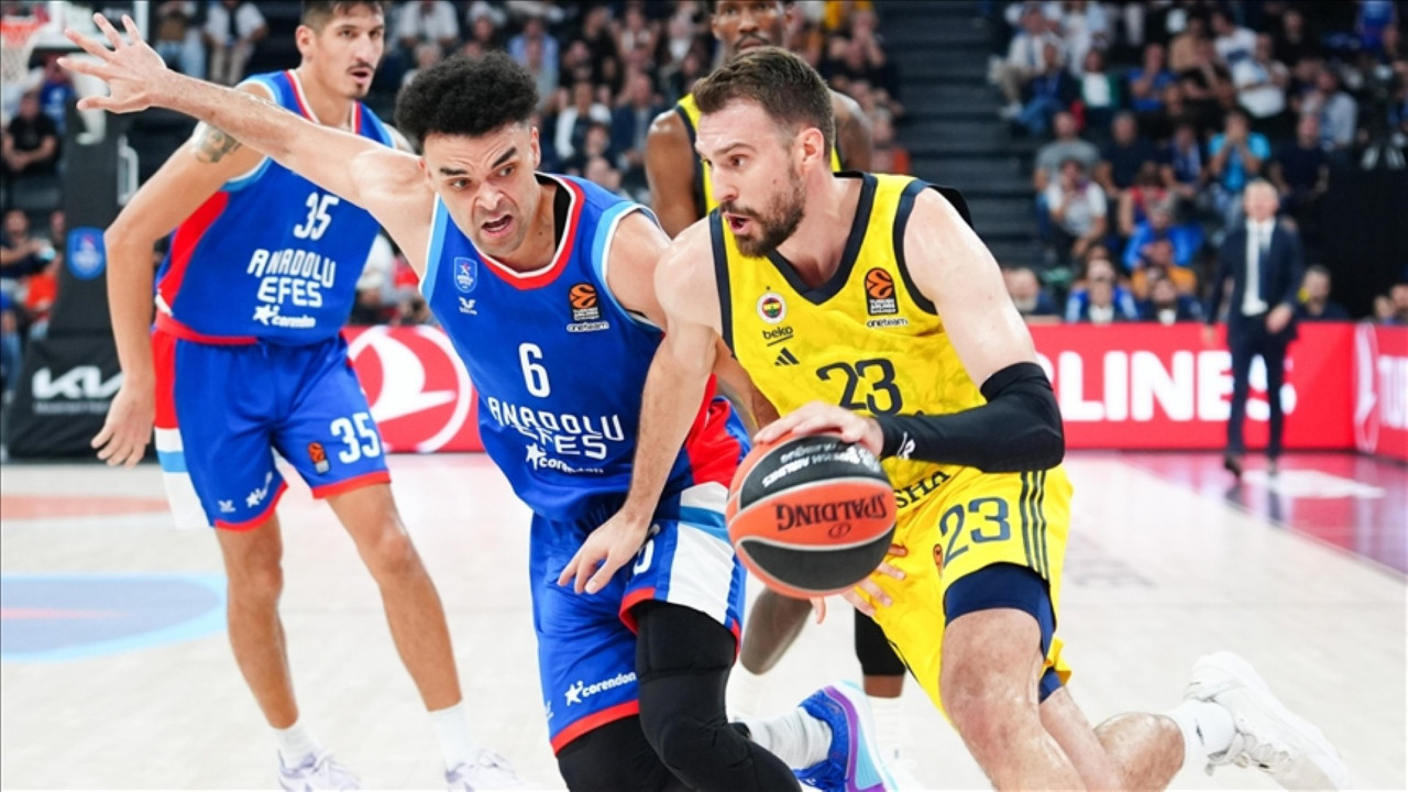 Potada pazar derbisi: Anadolu Efes – Fenerbahçe Beko