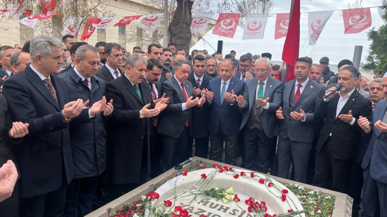 Muhsin Yazıcıoğlu'na 16'ncı yıl anması