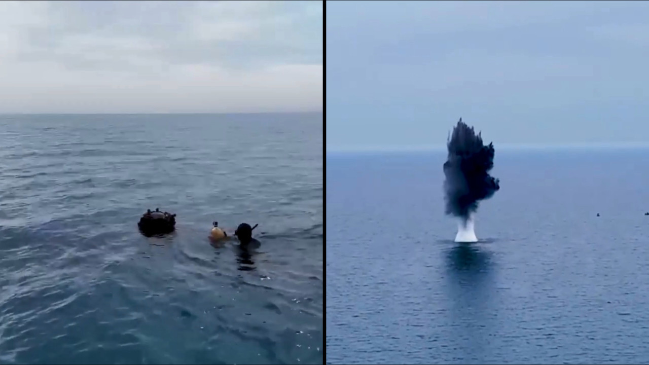 Karadeniz'de mayın alarmı