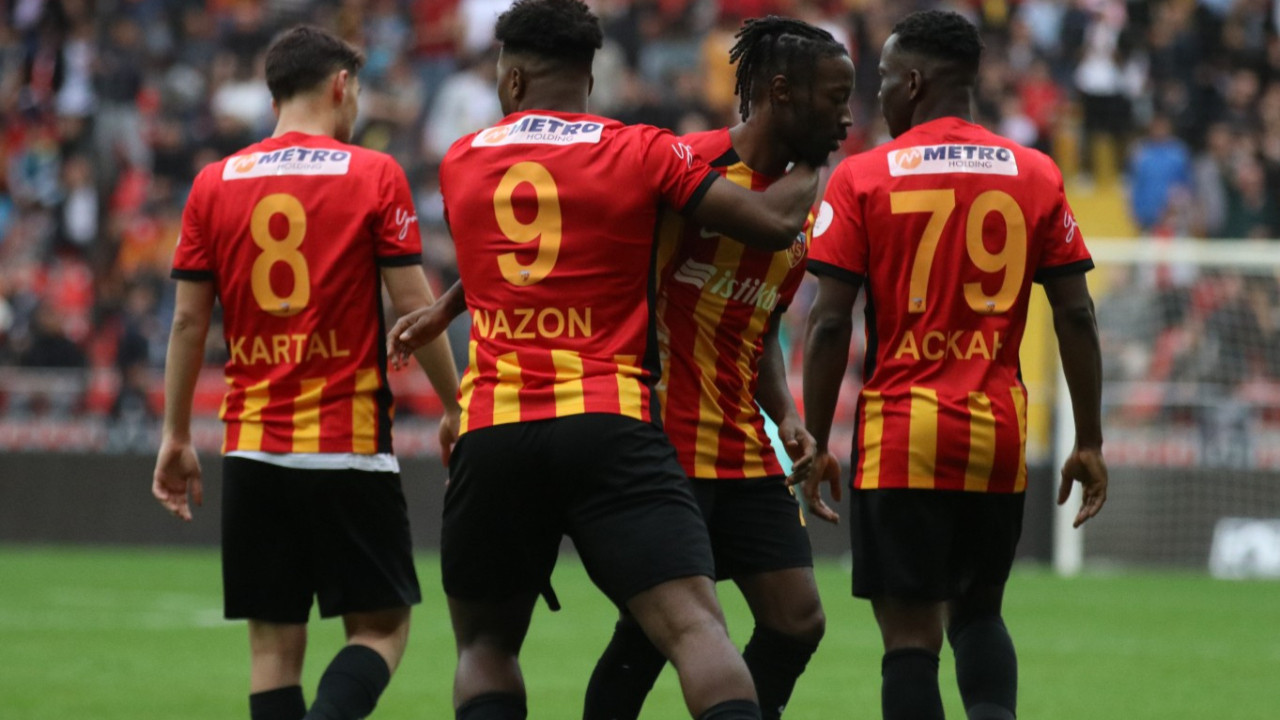 Kayserispor evinde kral: Son 5 maçta yenilgi yok