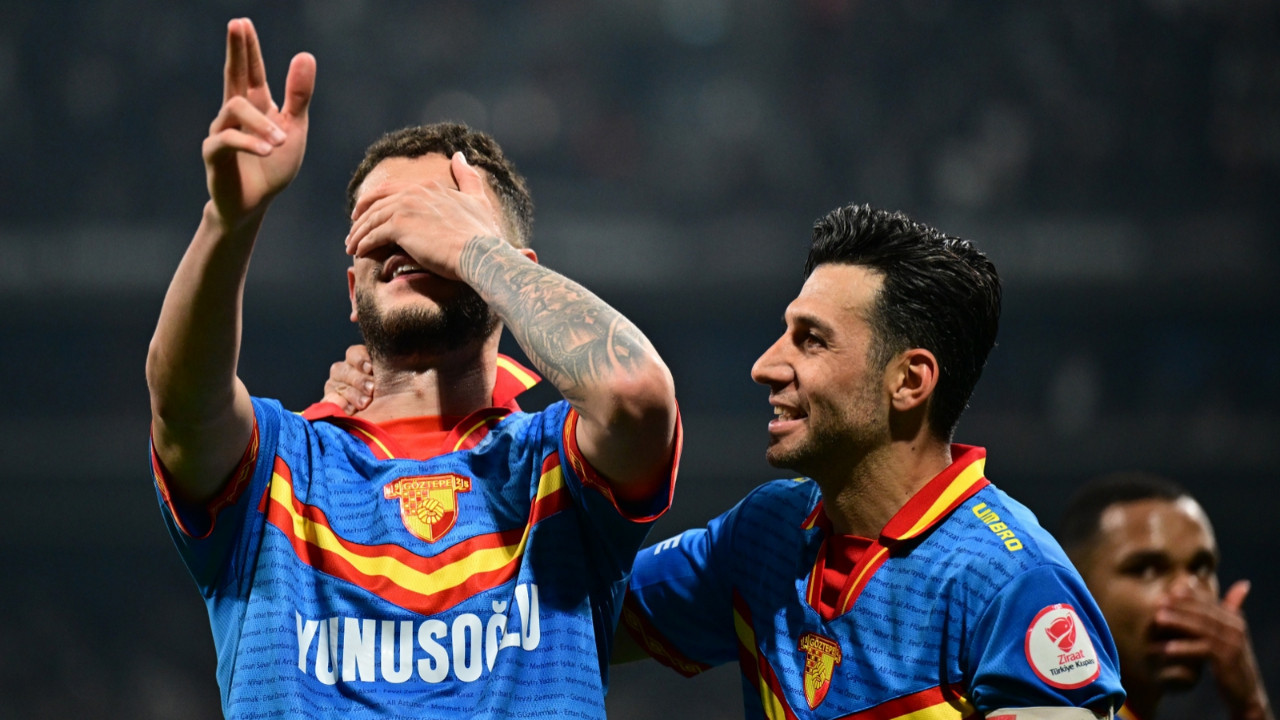 Romulo Beşiktaş'ı tek başına yıktı, Göztepe'yi yarı finale taşıdı