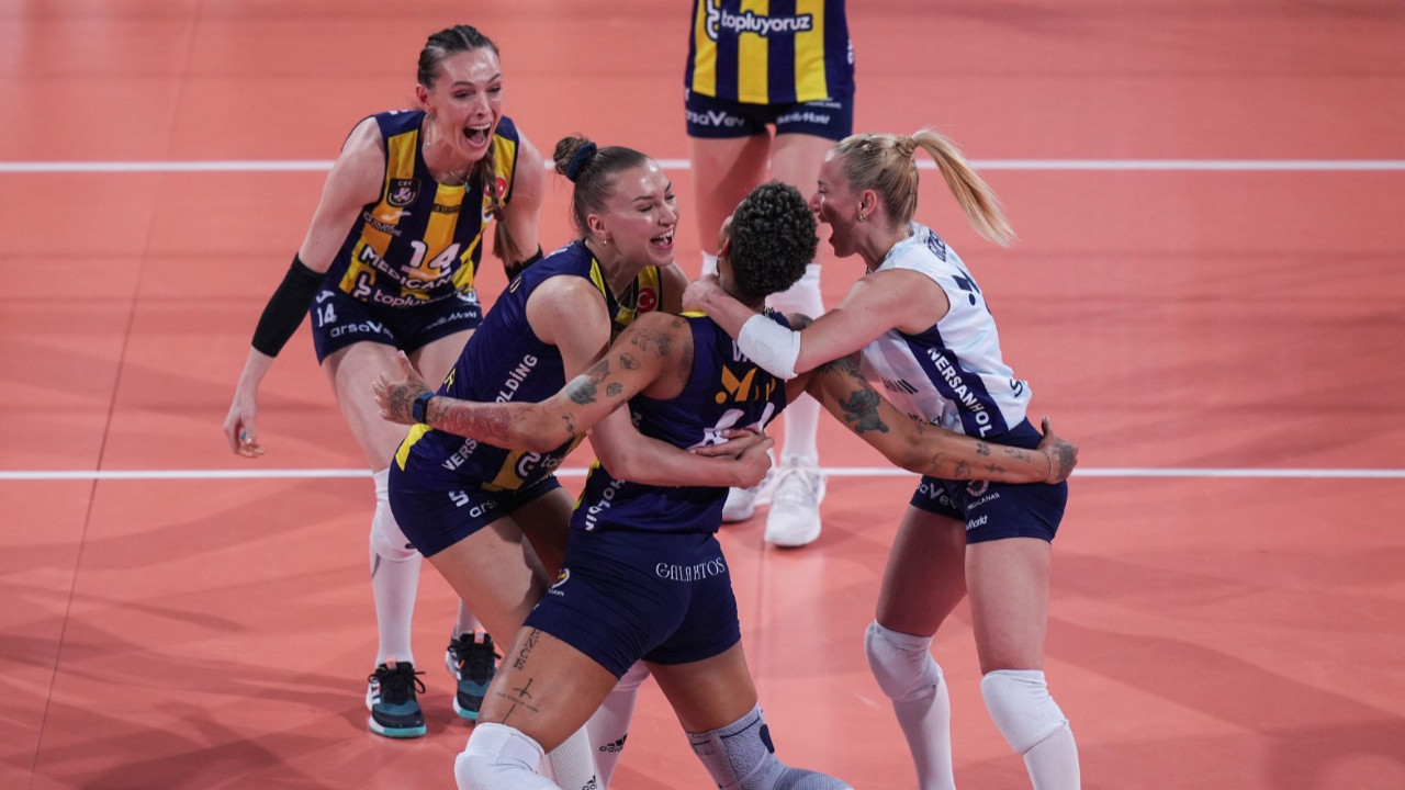 Kupa Voley'de şampiyon Fenerbahçe