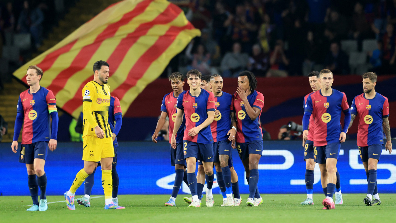 Barcelona Dortmund'u dağıttı, PSG Aston Villa'yı ezdi geçti!