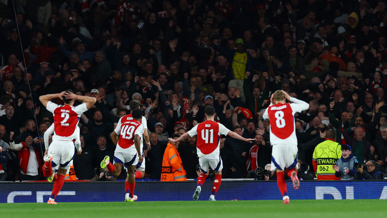 'Topçular' Real Madrid'i topa tuttu: Declan Rice damga vurdu