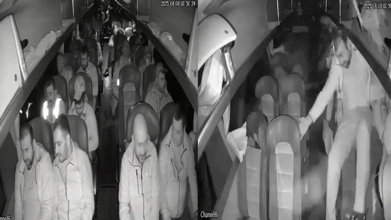 23 kişinin yaralandığı kaza, araç içi kameraya yansıdı