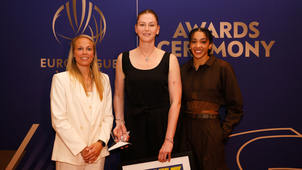 Euroleague Women'da MVP Fenerbahçeli Emma Meesseman! Üst üste 3. kez