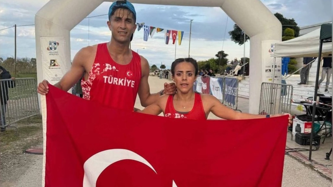 Balkan Yürüyüş Şampiyonası'nda Türkiye'den 9 madalya!