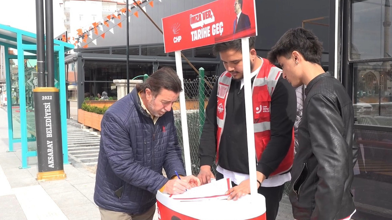 Eski Ülkü Ocakları il başkanından İmamoğlu'na imza