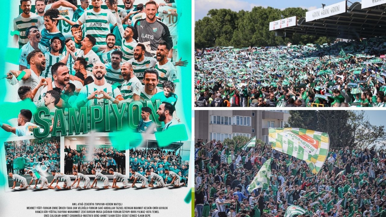 Ve Bursaspor şampiyon: Adım adım Süper Lig'e...