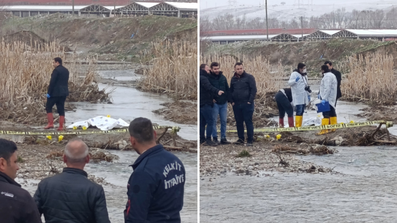 83 yaşındaki kadın derede ölü bulundu
