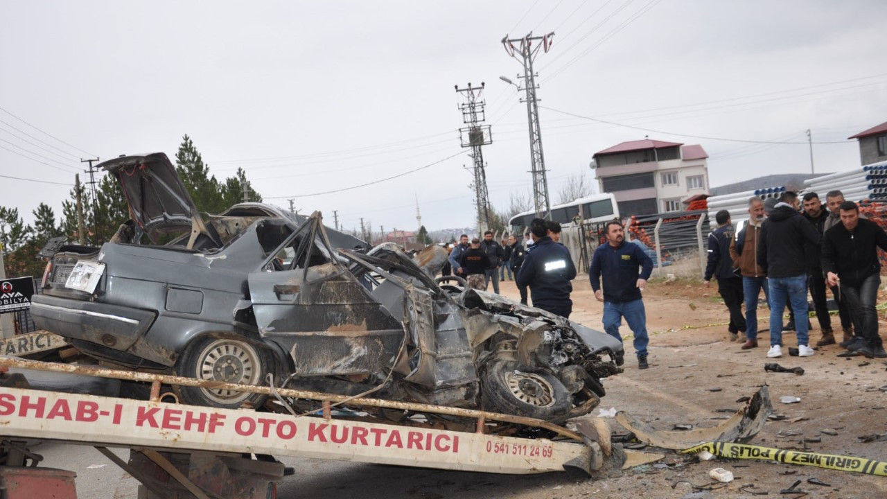 Kahramanmaraş'ta kaza: 3 ölü, 3 yaralı