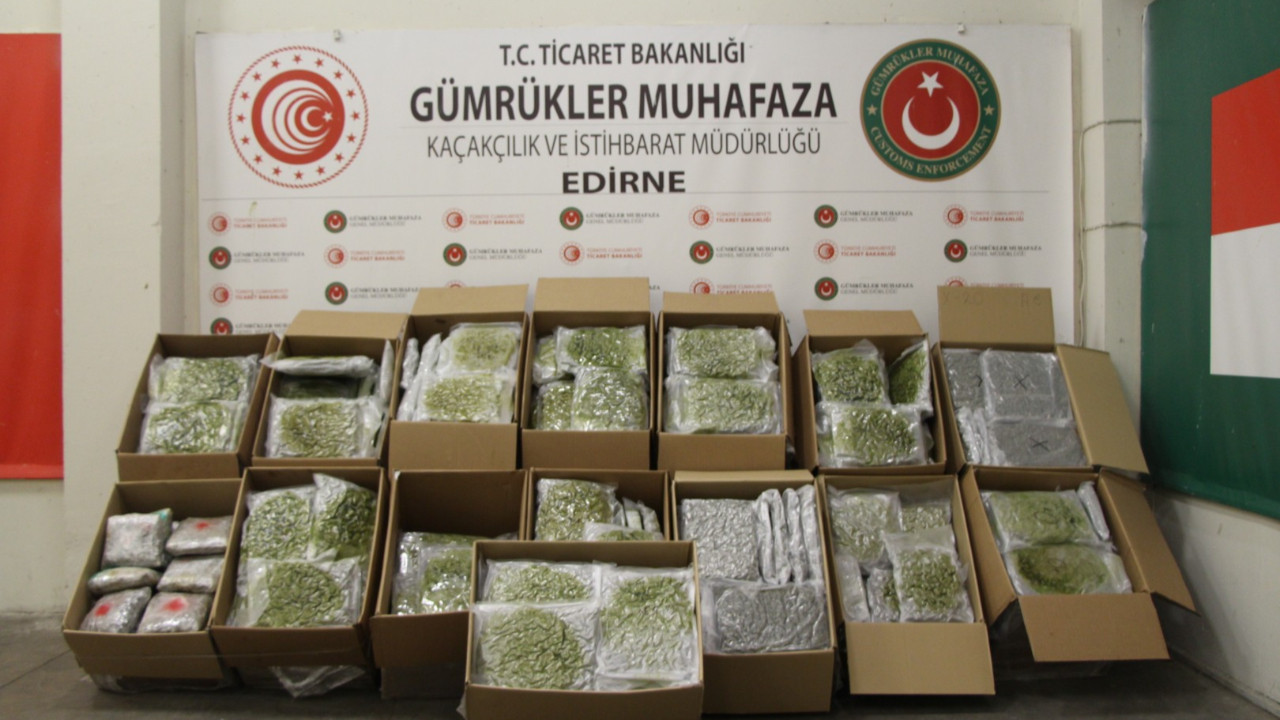 Kapıkule'de uyuşturucu operasyonu