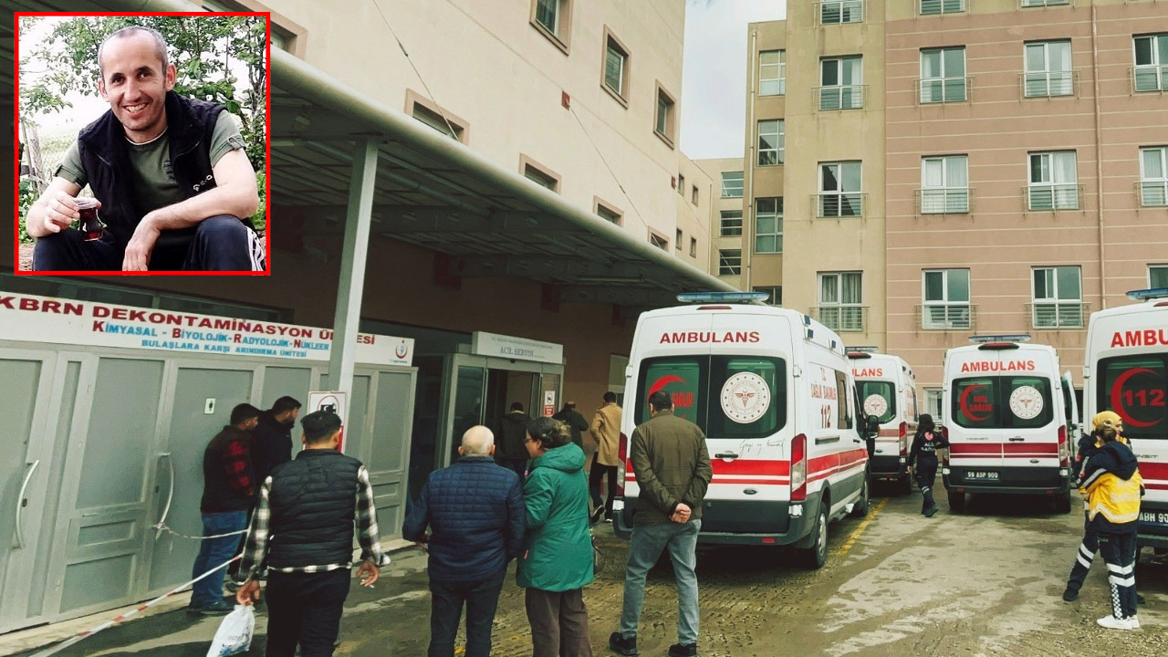 Demir saçların üzerine düşen işçi hayatını kaybetti