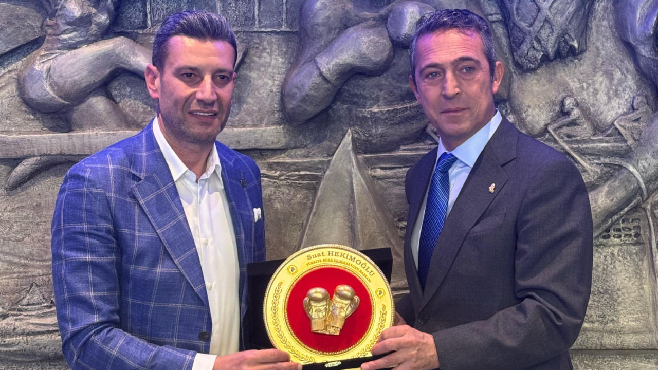 Suat Hekimoğlu'ndan Ali Koç'a ziyaret
