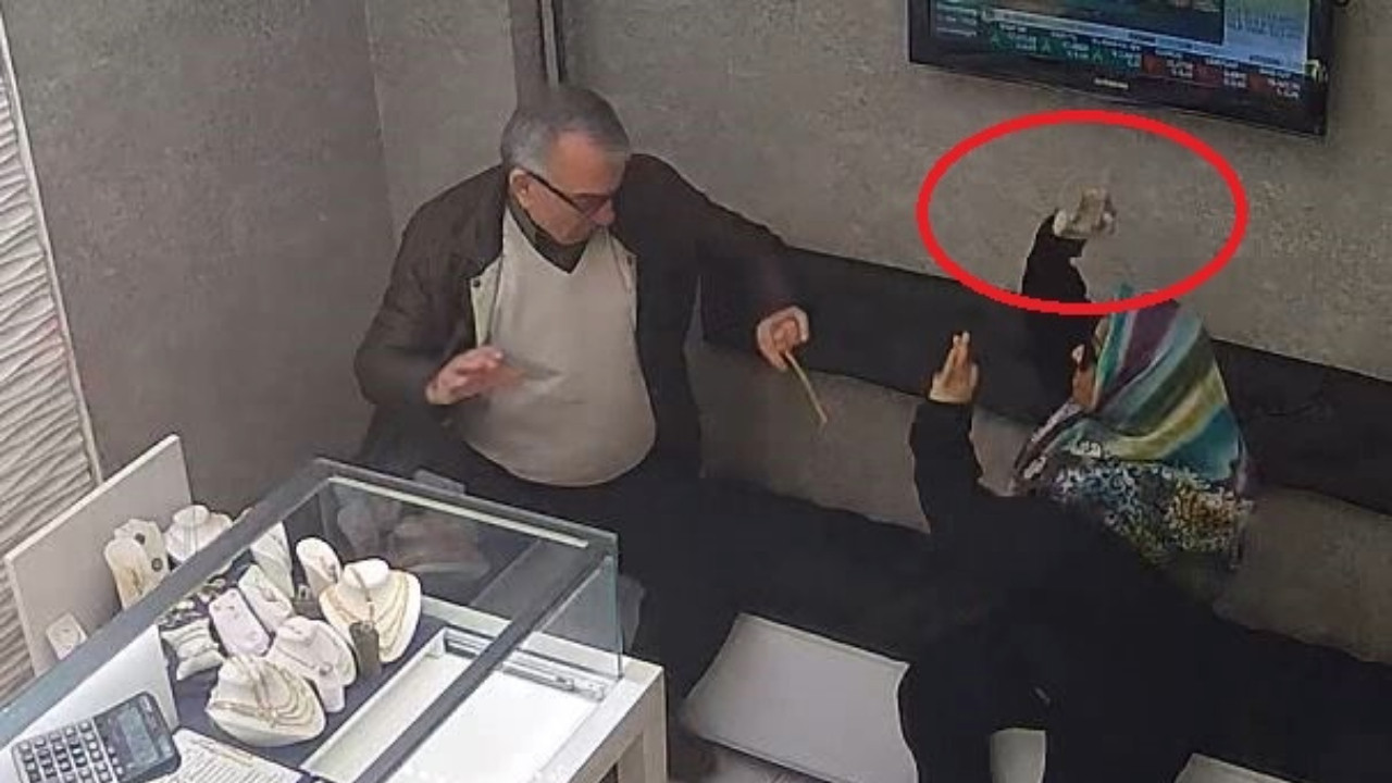 Yaşlı gibi davranıp kuyumcuyu soymaya kalktı: 'Sinirime dokundu'