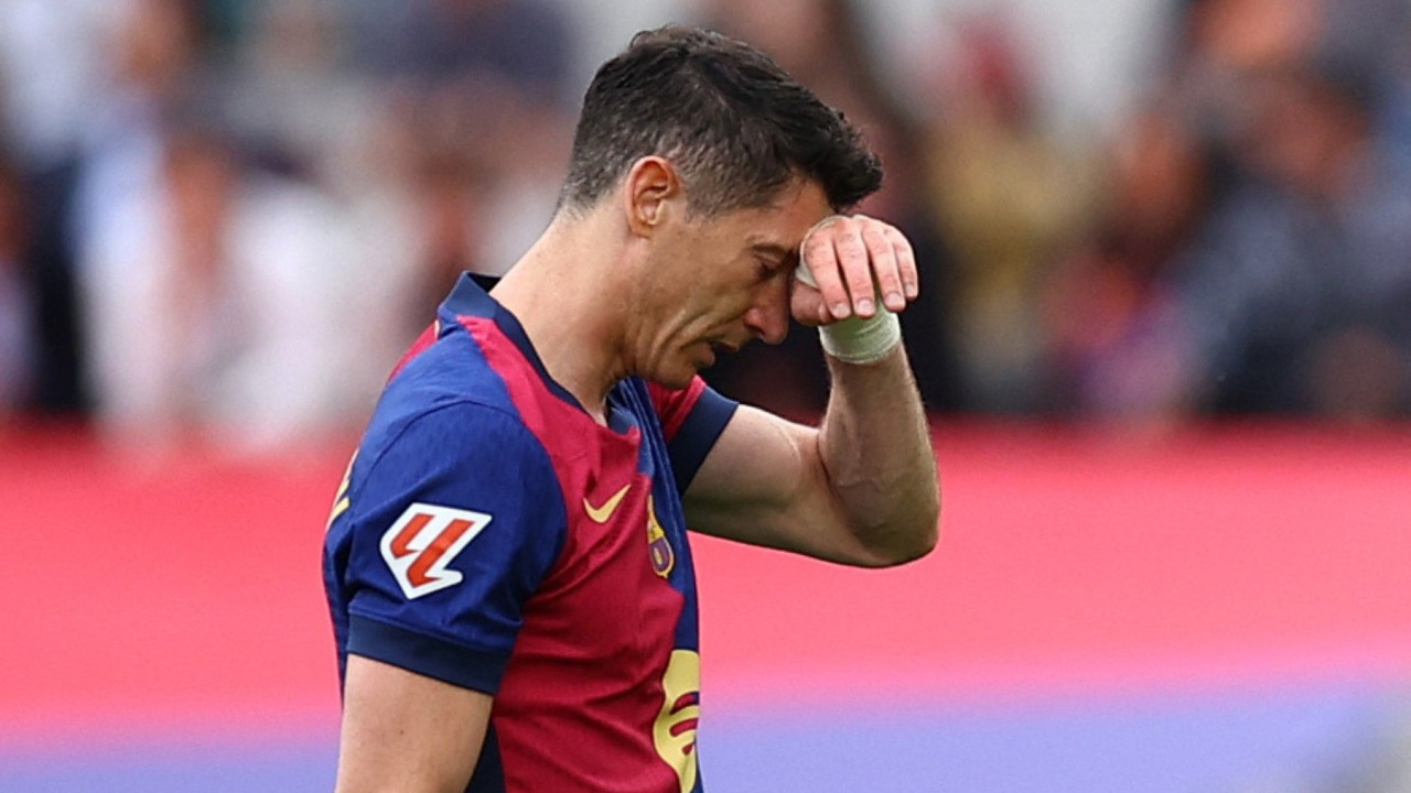 Barcelona'ya Lewandowski şoku: Kritik maçları kaçırabilir