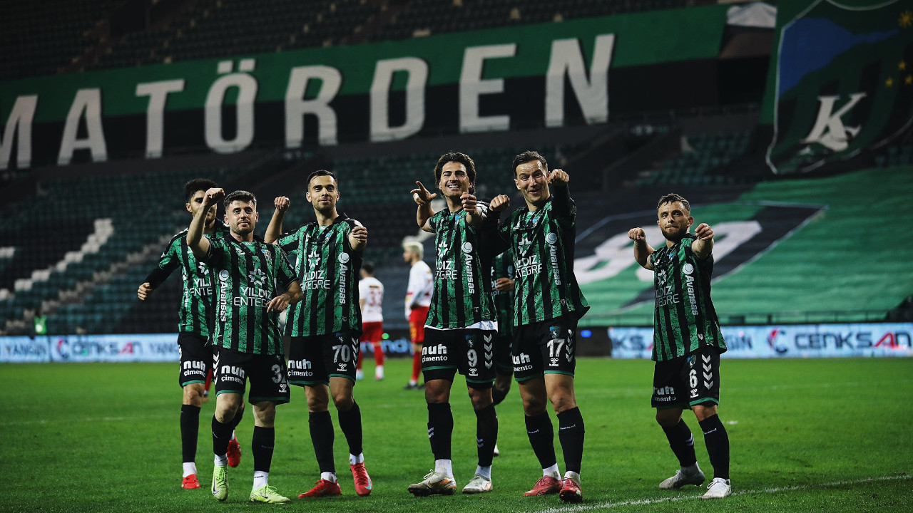 Kocaelispor, 16 yıl sonra Süper Lig'de
