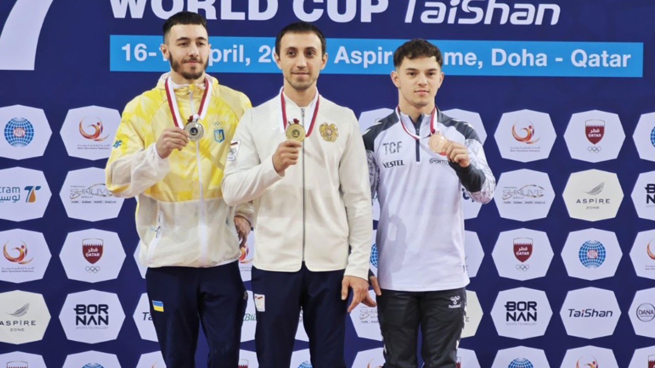 Milli jimnastikçi Emirhan Kartın’dan bronz madalya geldi