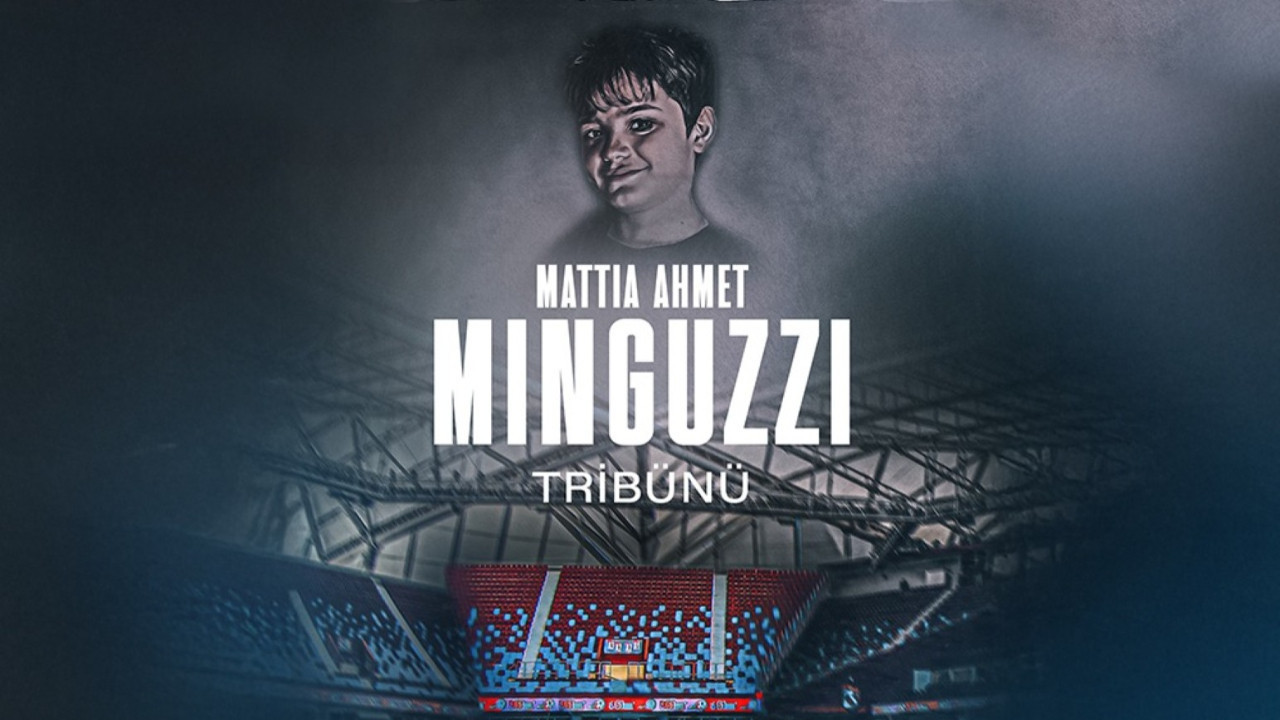 Trabzonspor’dan anlamlı jest: Mattia Ahmet Minguzzi tribünü çocuklara ücretsiz