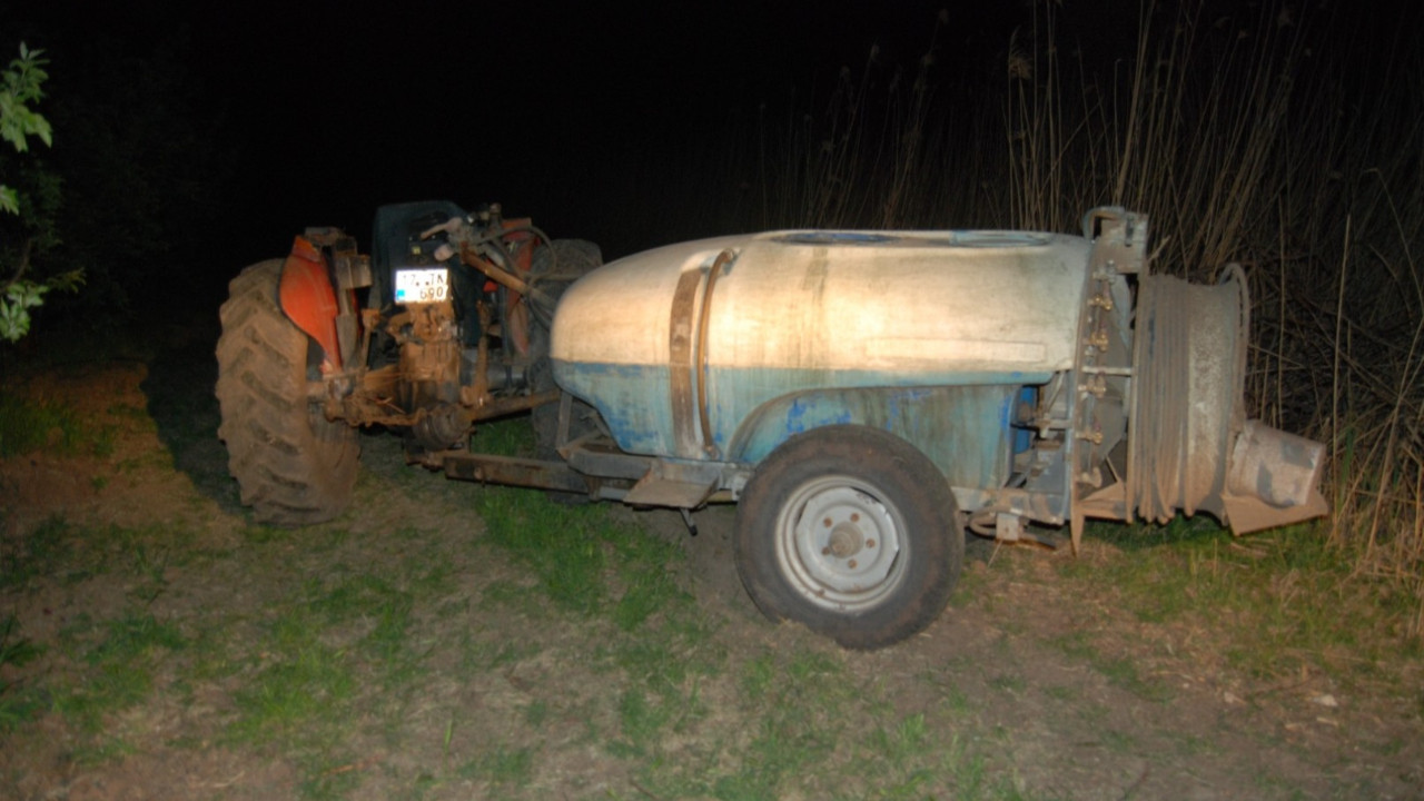 Traktörün altında can verdi