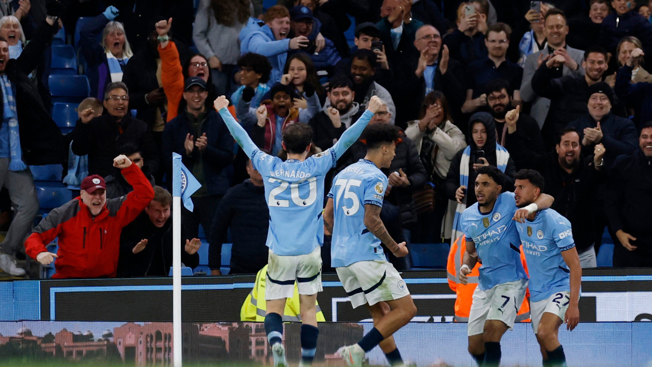 Manchester City'den 90+4'te hayati zafer