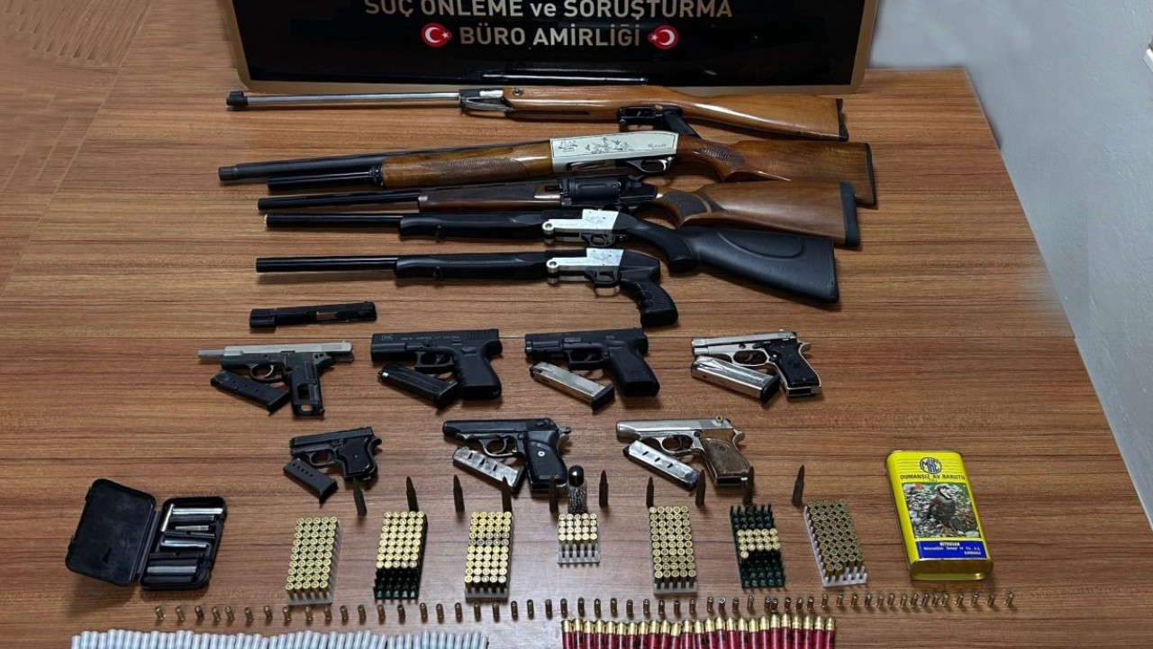 Evinden 12 silah çıktı, savunması şaşırttı: 'Hevesim var'