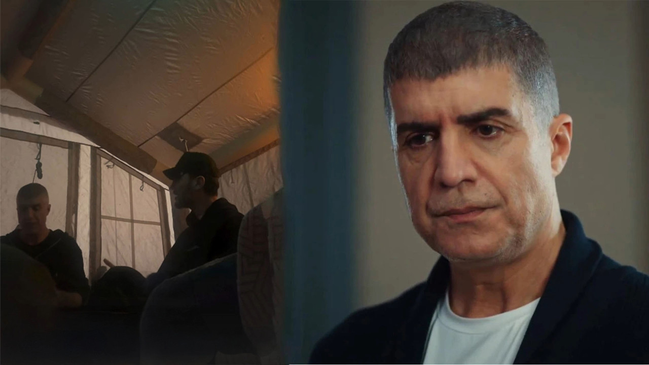 Özcan Deniz deprem sonrası geceyi çadırda geçirdi