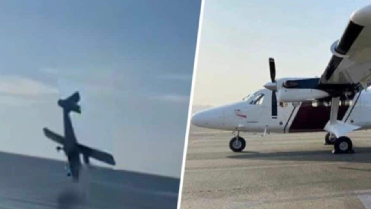 Uçak düştü: Çok sayıda polis yaşamını yitirdi