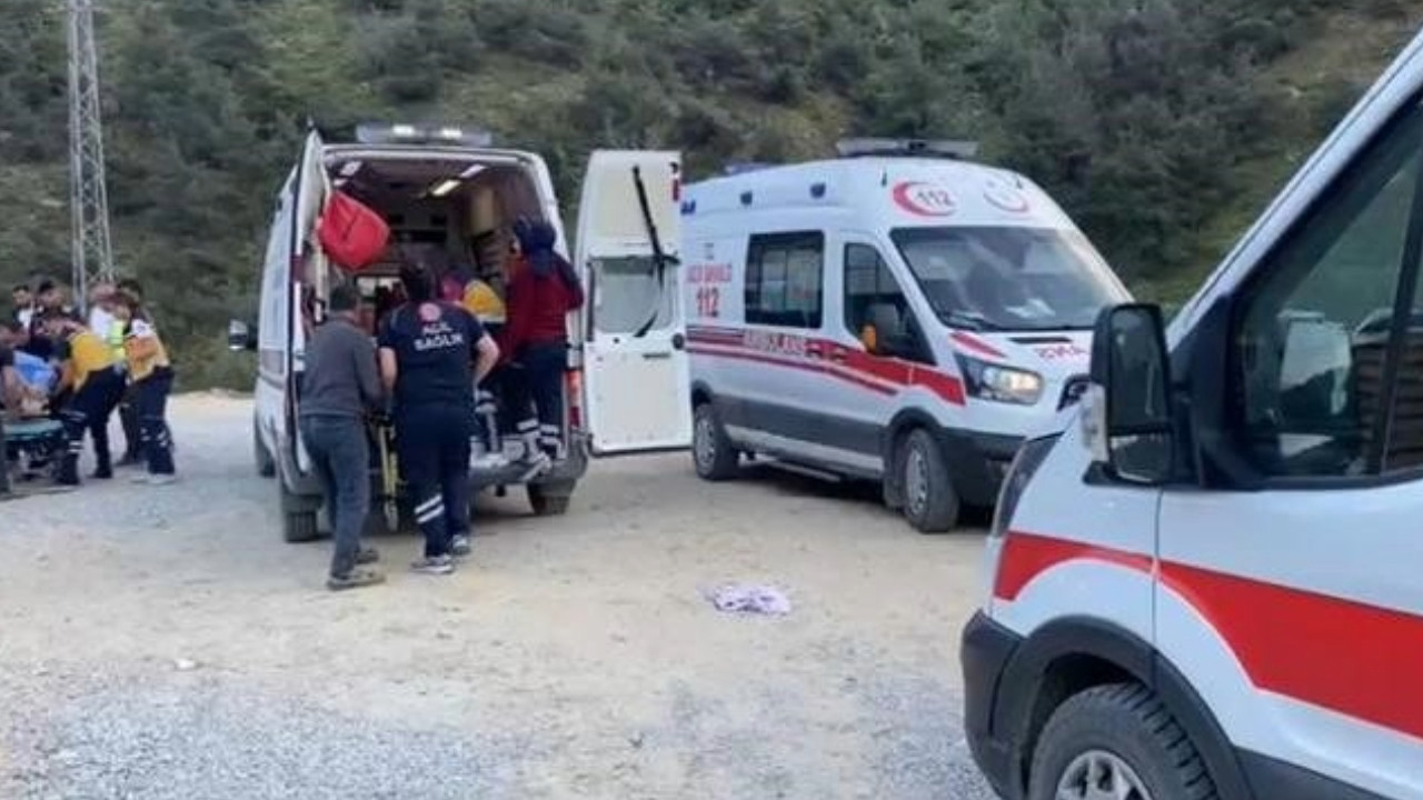 İzmir-Ankara hızlı tren hattı inşaatında kaza: 9 yaralı