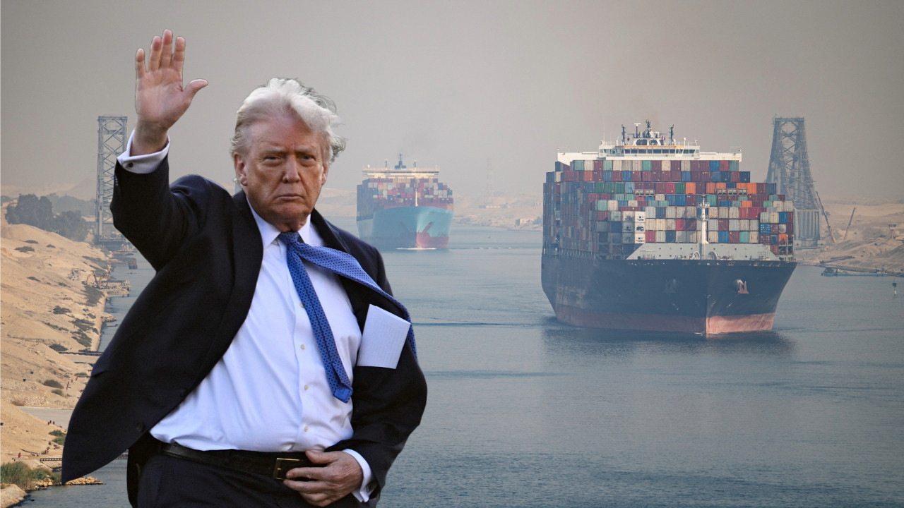 Trump'ın yeni hedefi Süveyş Kanalı