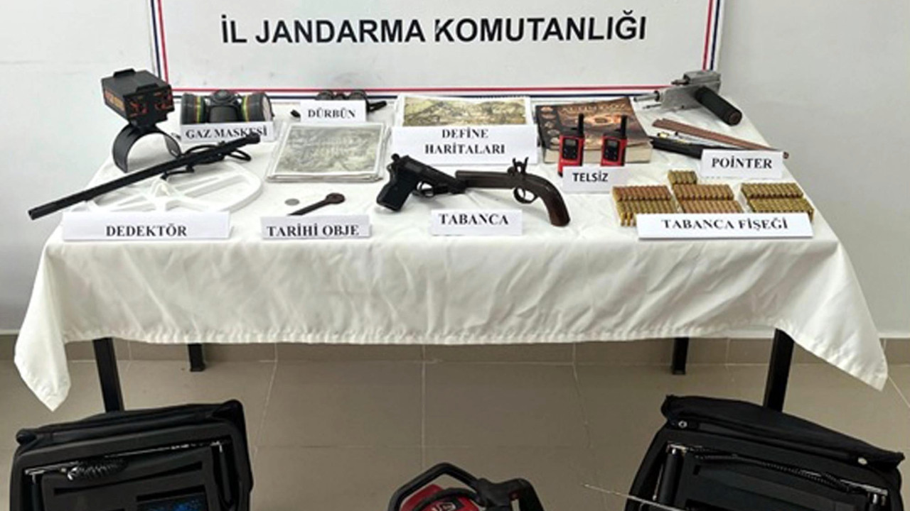 Gözlerini altın bürümüş: Patlayıcıyla aradılar