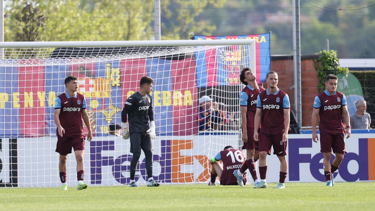 Trabzonspor U19, finalde bölüm sonu canavarına takıldı!