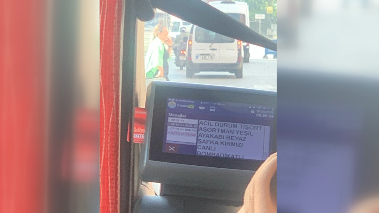 Panik yaratan canlı bomba mesajı