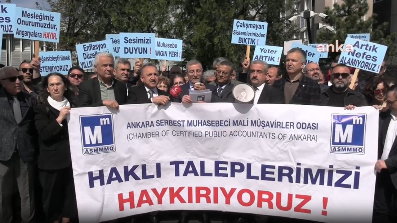 Şimdi de mali müşavirler eylemde: Mehmet Şimşek'e tepki, 'Ne istiyorsun?'