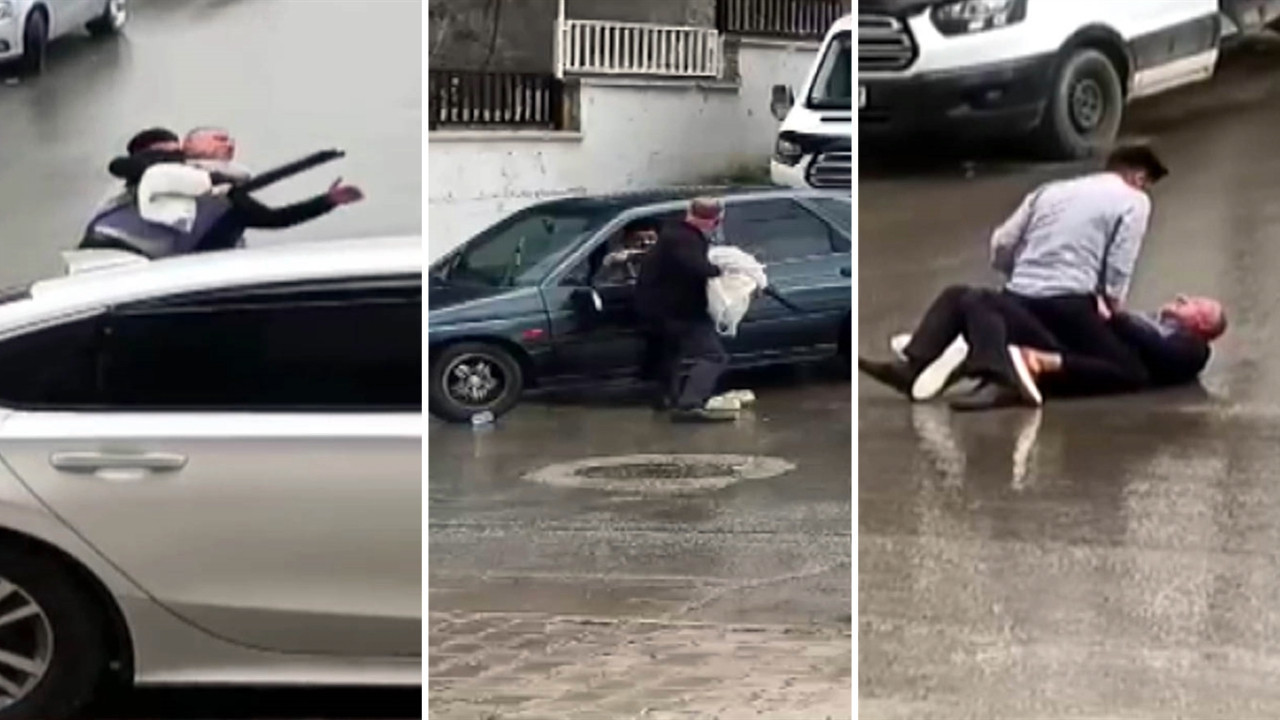 Kayınpederi silah çekince müdahale etti