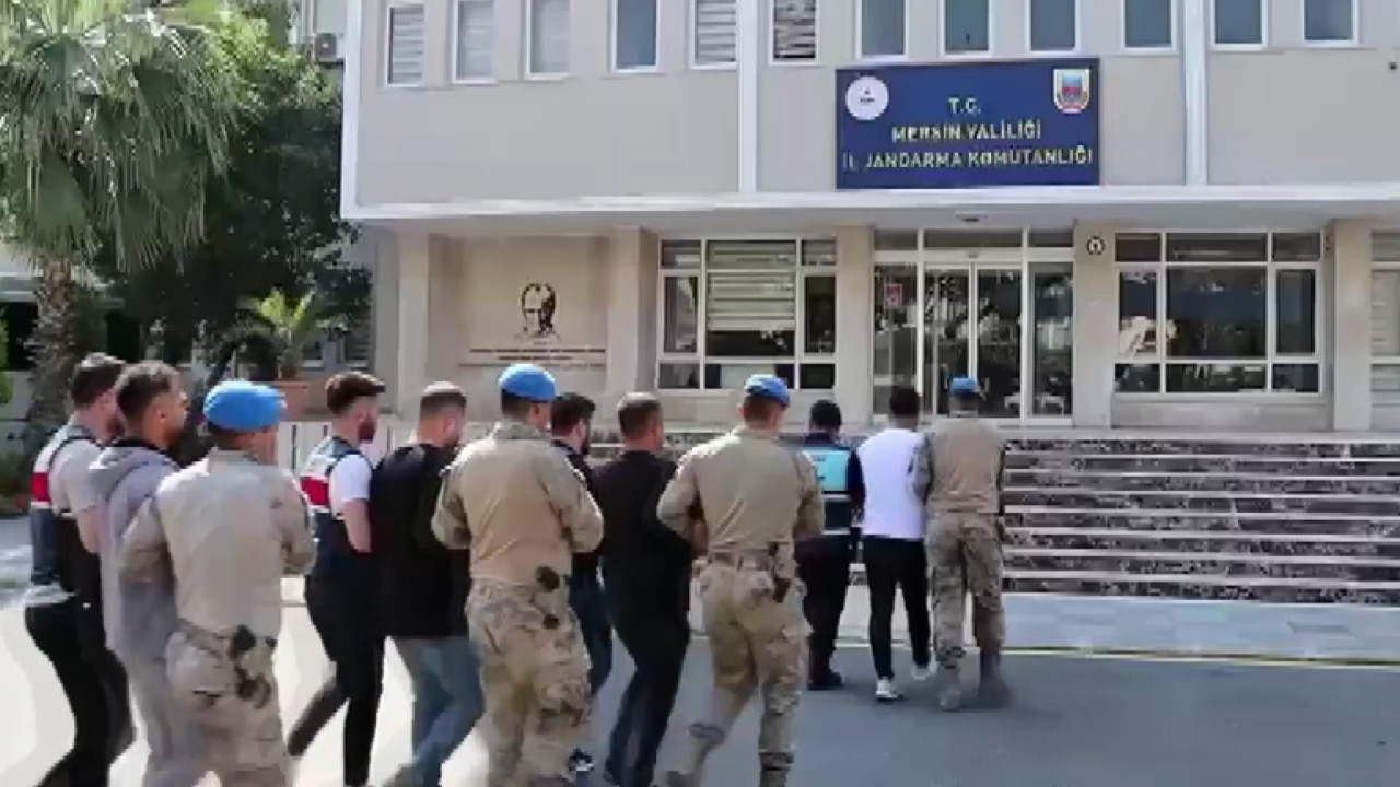 Mersin'de torbacı operasyonu: 84 tutuklama