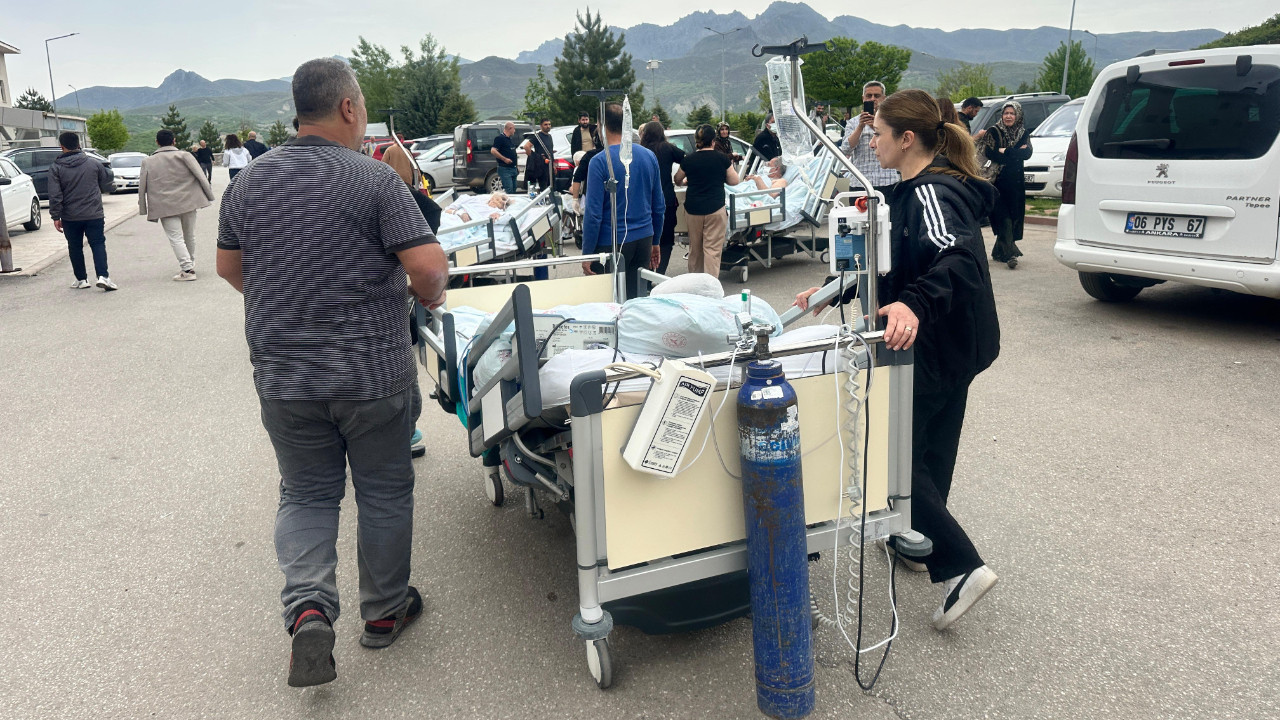 Tunceli Devlet Hastanesi’nde yangın: Hastalar tahliye edildi