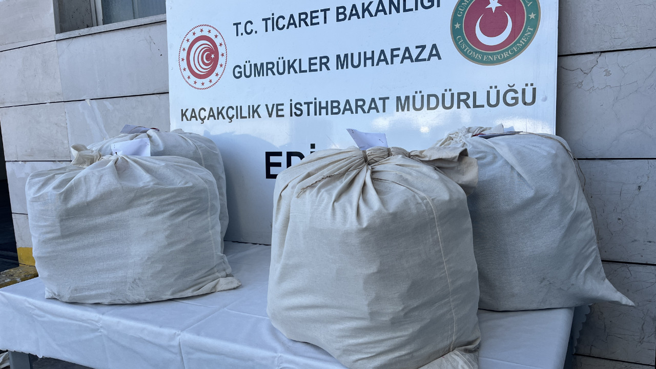 Otobüste 87 kilo uyuşturucu
