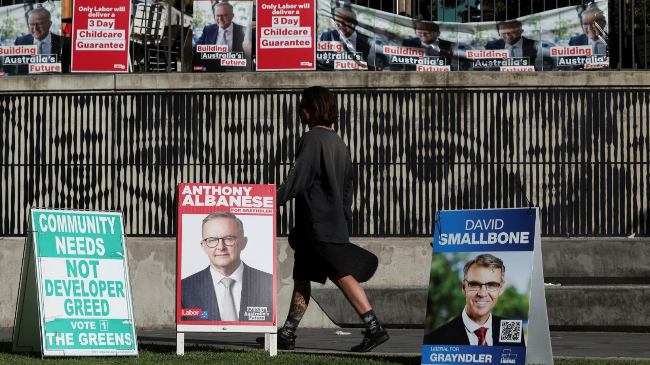 Avustralya'da halk sandık başında
