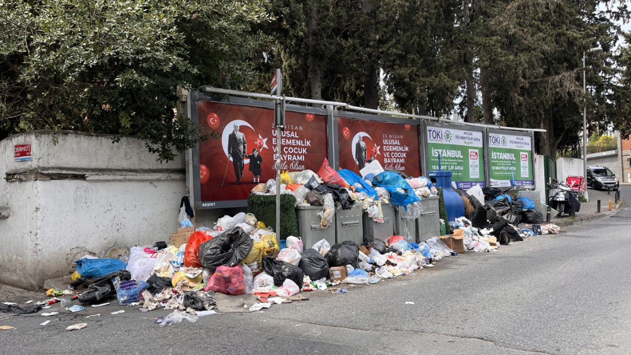 Beşiktaş'ta çöp isyanı