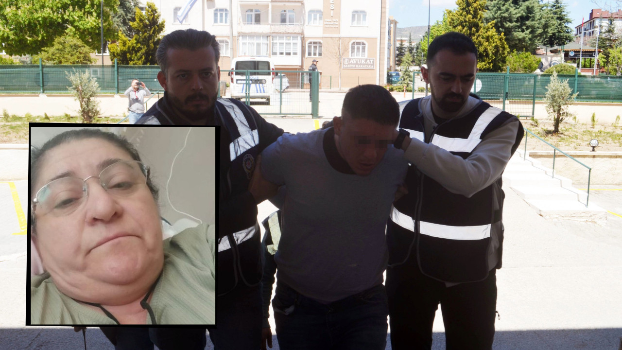 Anne öldürüldü, oğlu tutuklandı