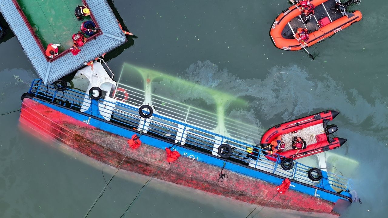 Çin'de tekneler alabora oldu: 10 ölü, 70 yaralı